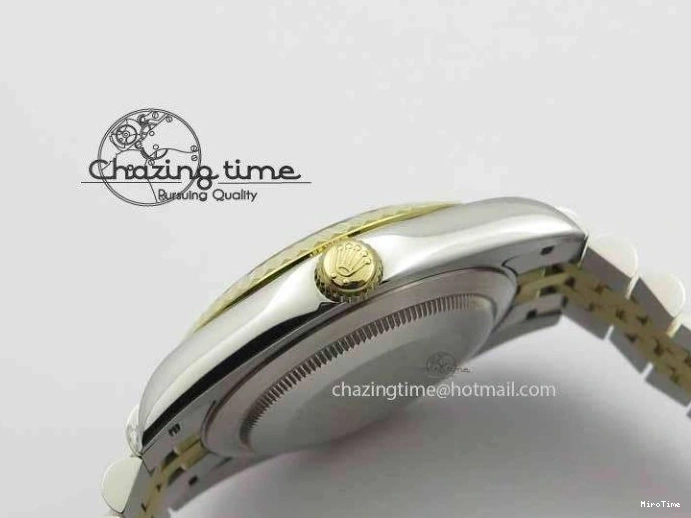 MiroTime 0304 DateJust II 41mm SS YG BP Maker Best Edition White Diam Dial On Jubilee Bracelet A ModernLook 3663